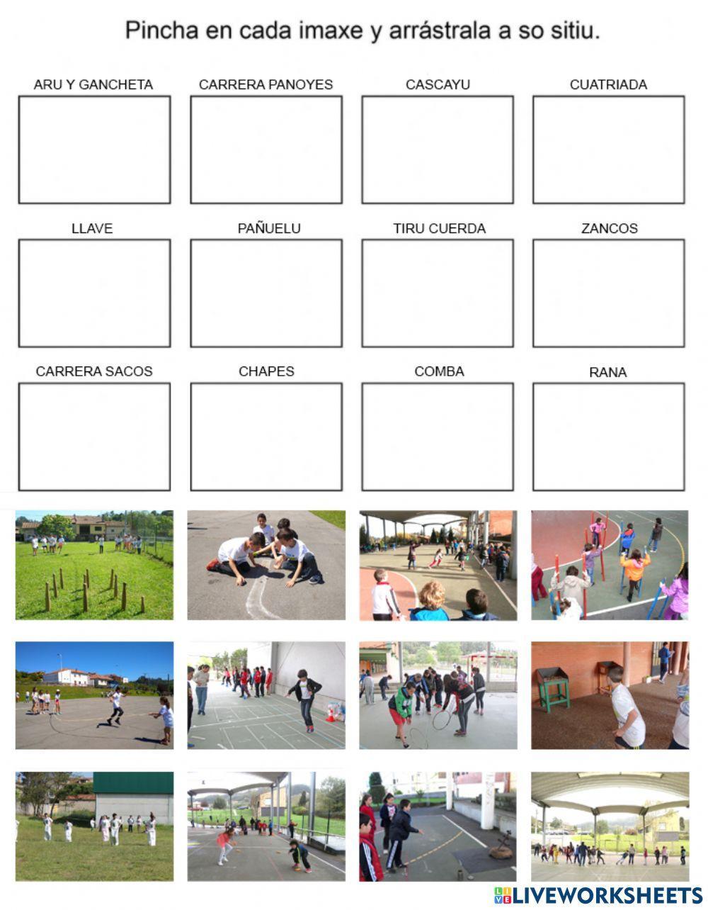 Xuegos tradicionales