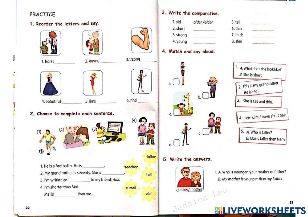 Teacher Jennifer grade 4 unit 14