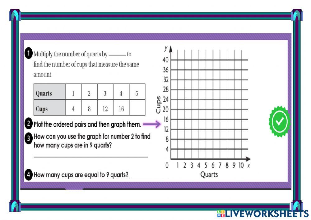 Math continuous assessment 2 online exercise for | Live Worksheets