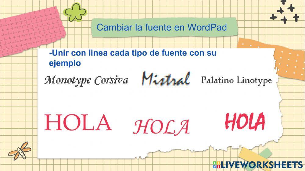 Actividad en clase Tercero