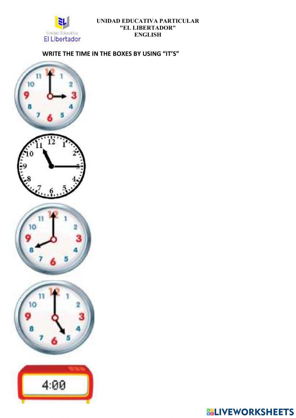 Quiz Time worksheet Live Worksheets