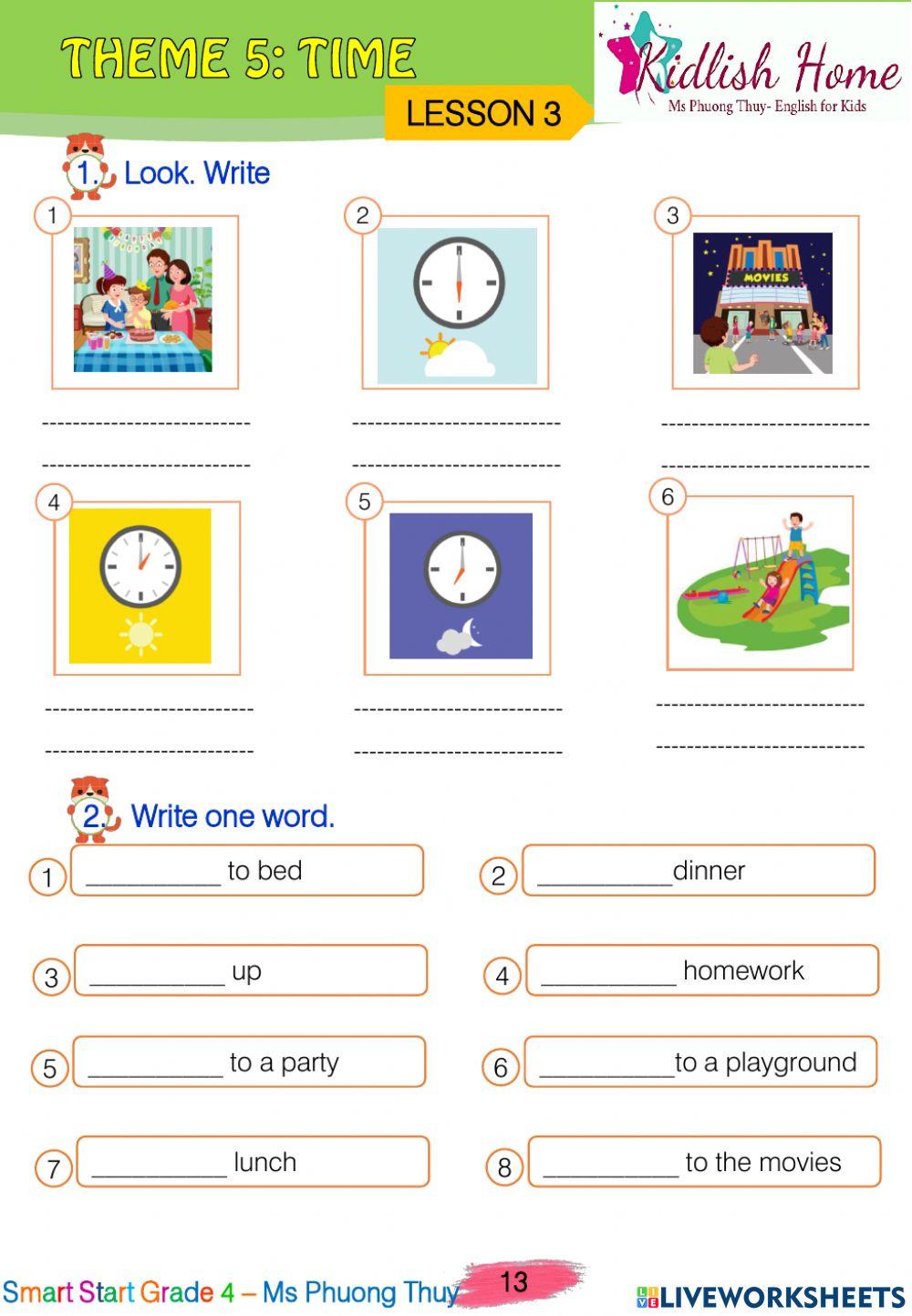 SM4- Theme 5 lesson 3