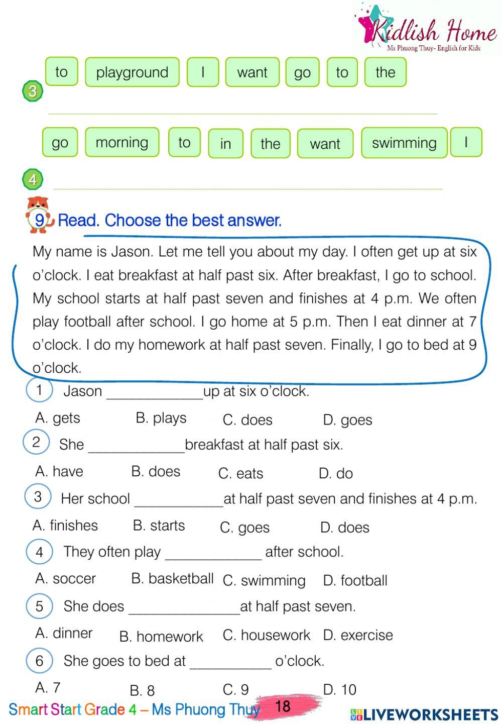 SM4- Theme 5 lesson 3