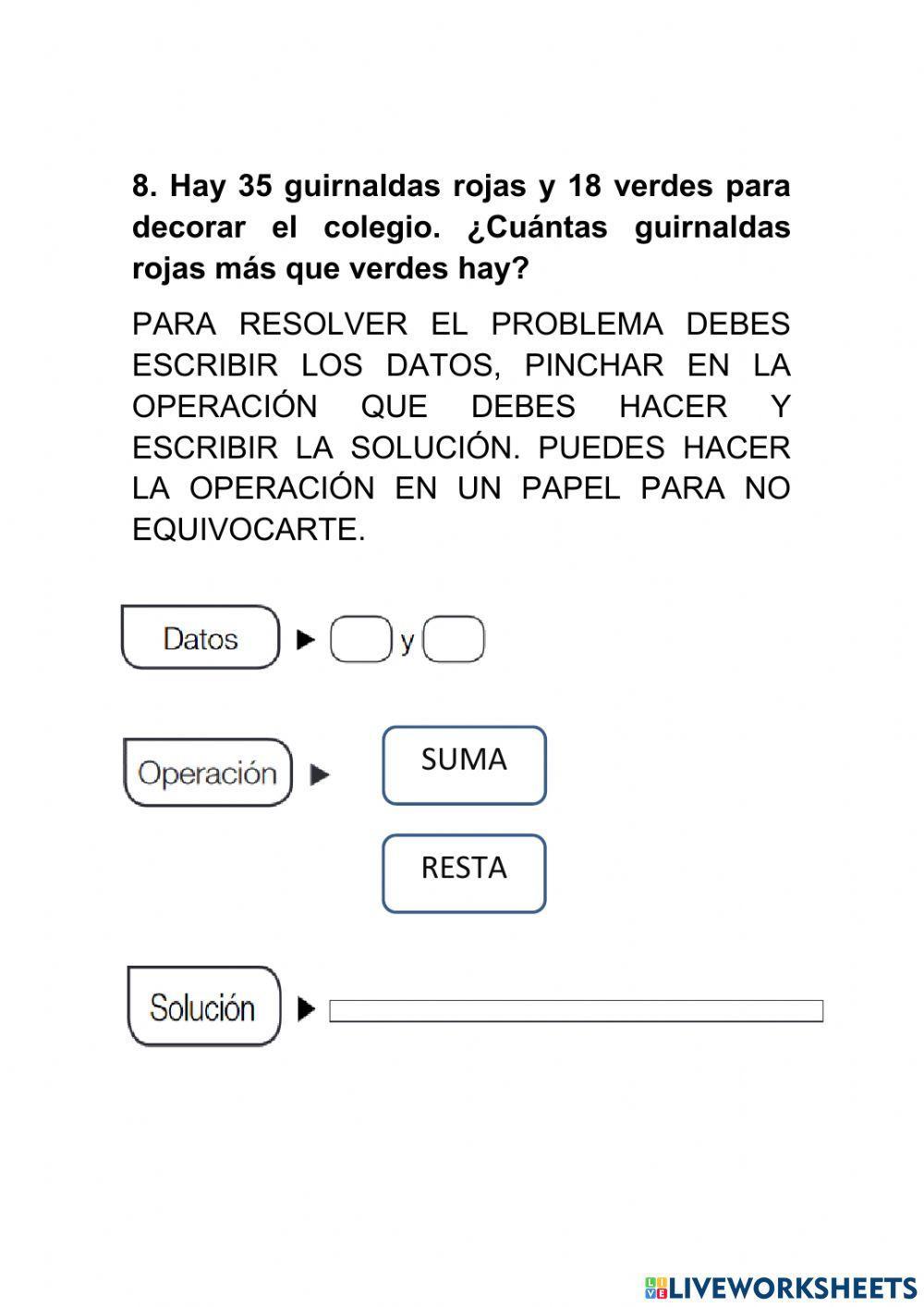 Prueba de control unidad 4 matemáticas