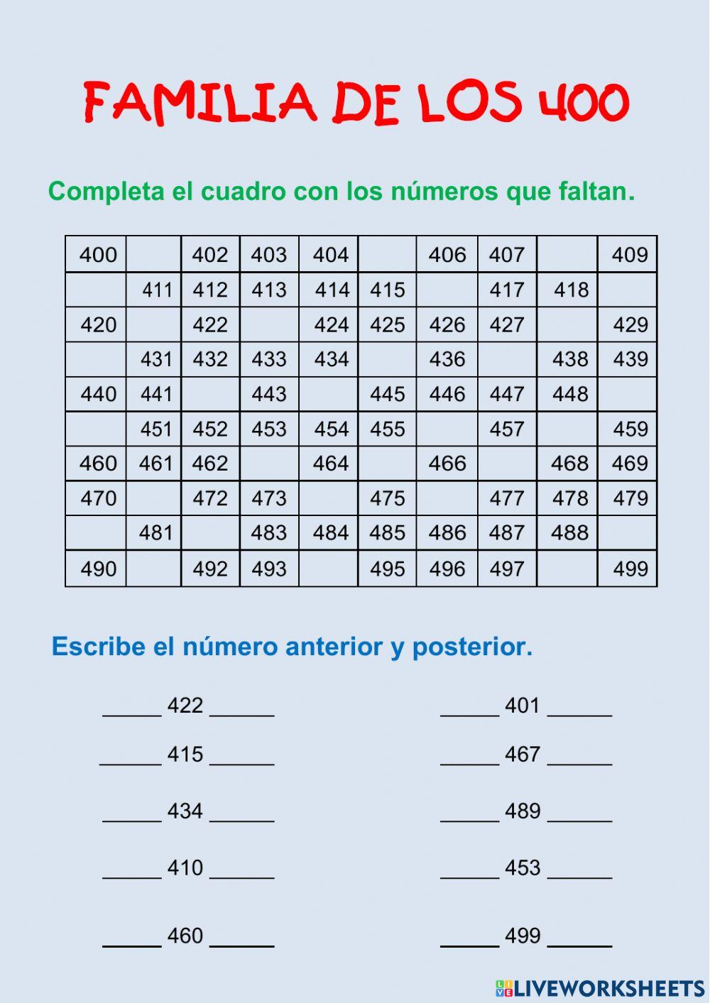 Numeración