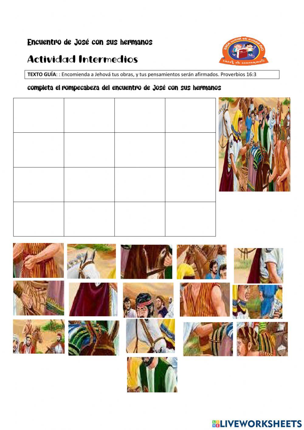 36 encuentro de José con sus hermanos I