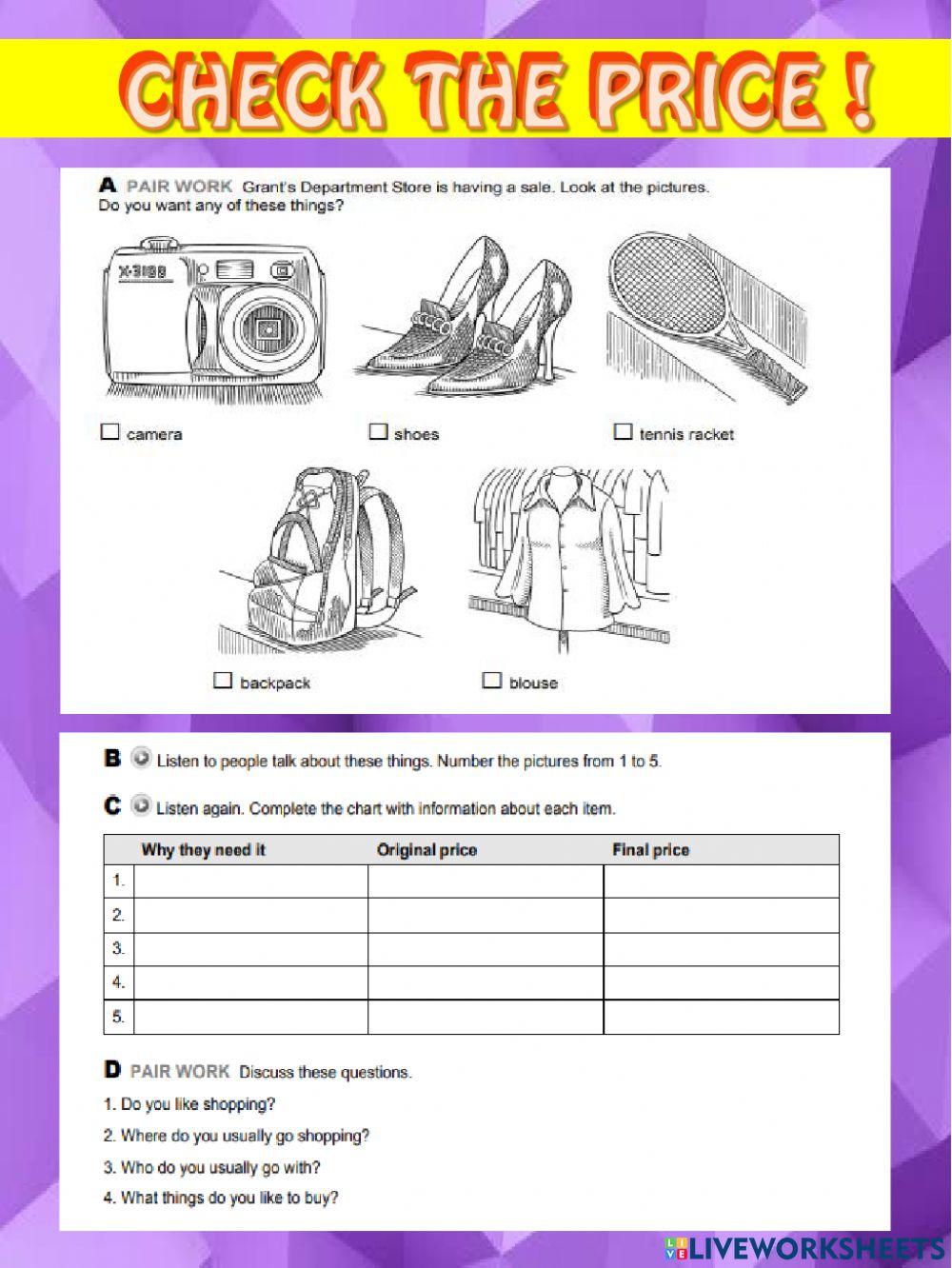 LEVEL 1 LISTENING(1)