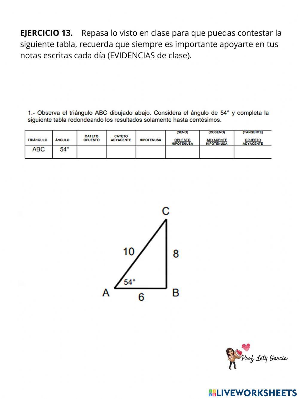 Introducción a trigonometría