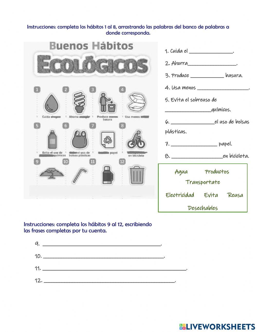 Decido Hábitos Ecológicos