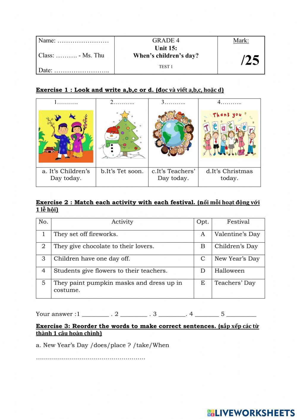 English 4 unit 15 test 1
