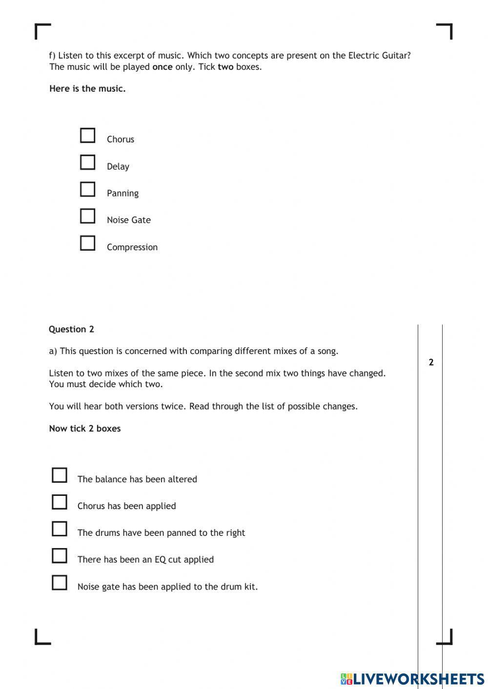 Nat 5 Tech Effects and Processes 1
