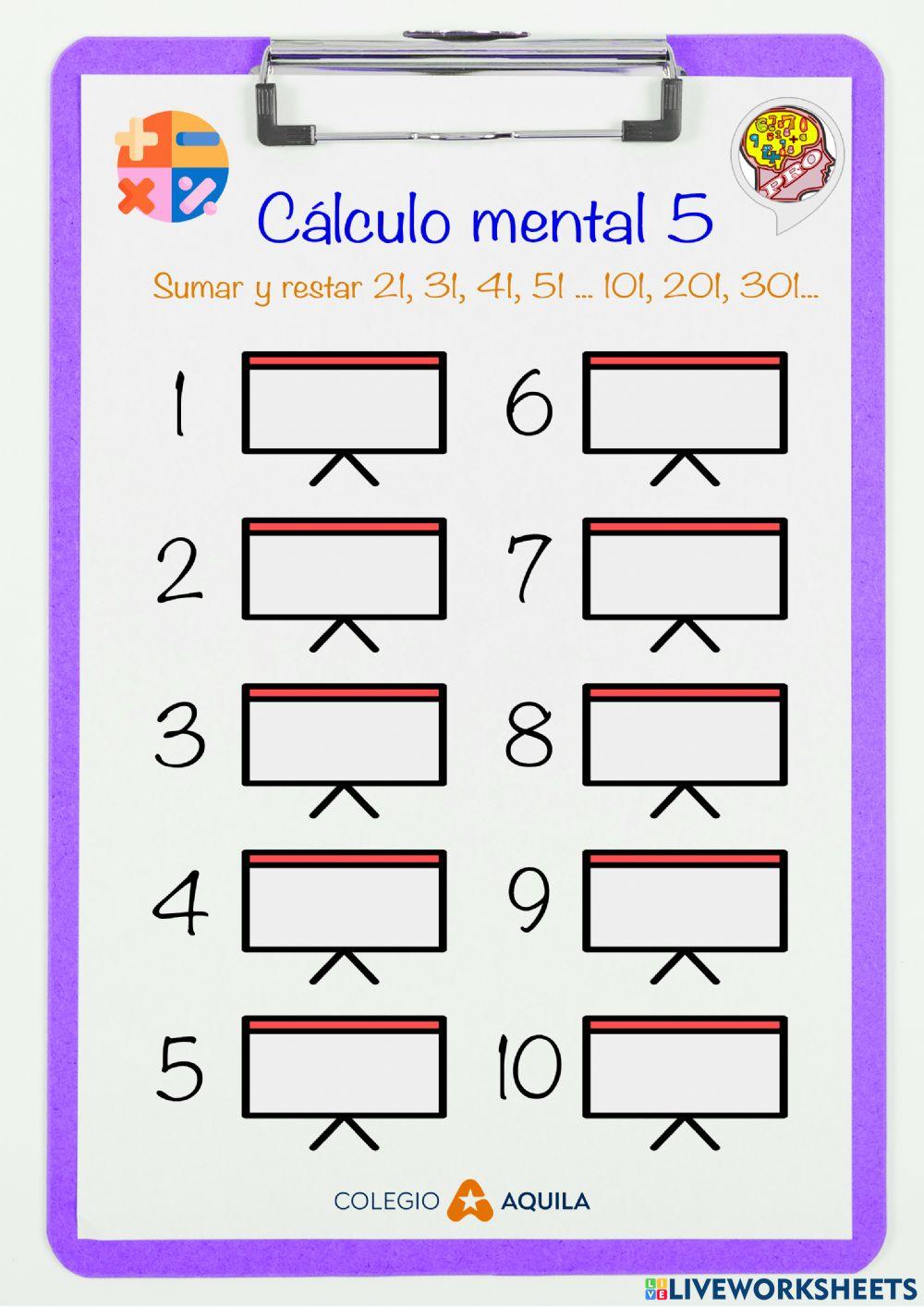 T2 Cálculo Mental 05