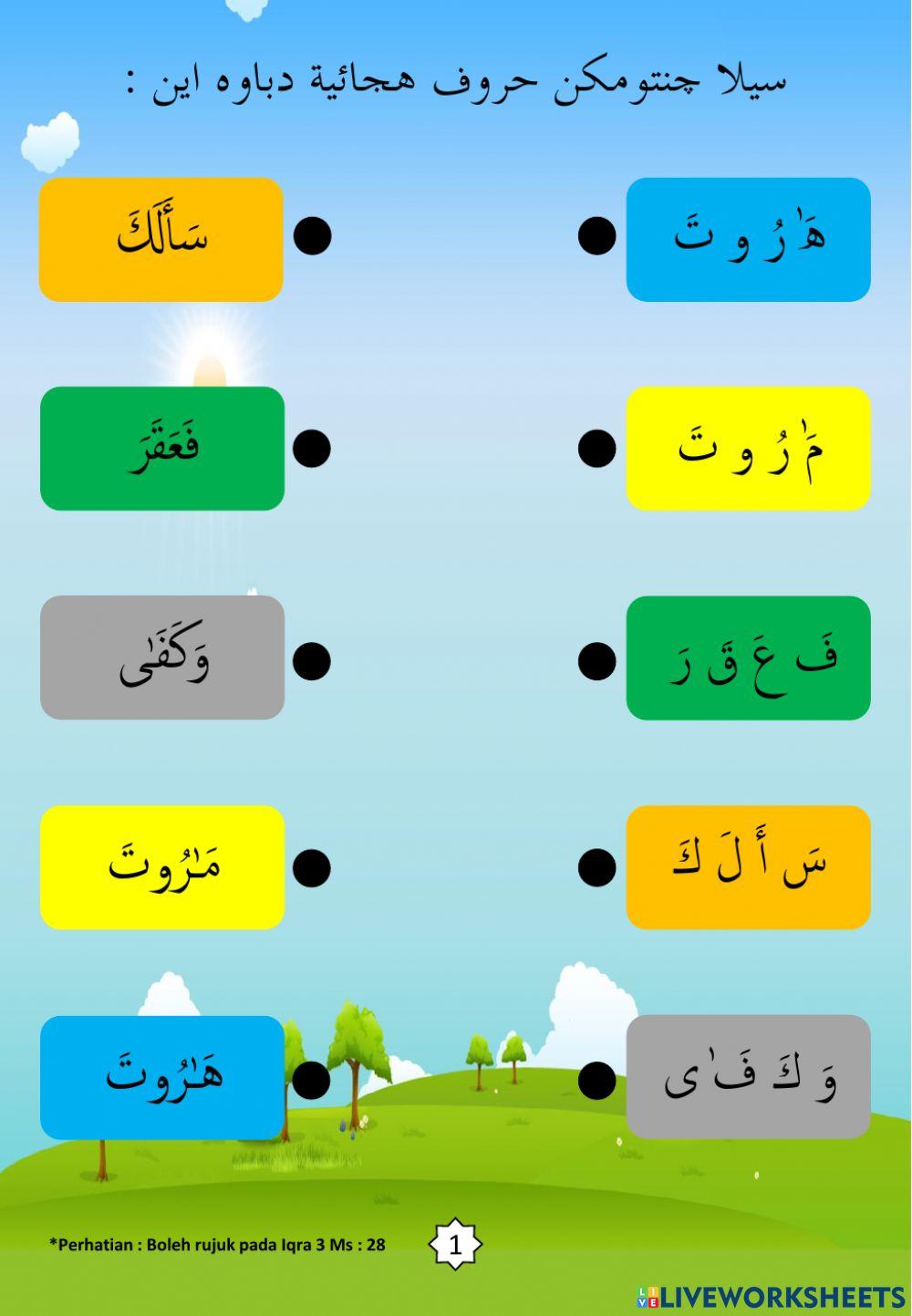 Latihan Iqra 3 Ms 28