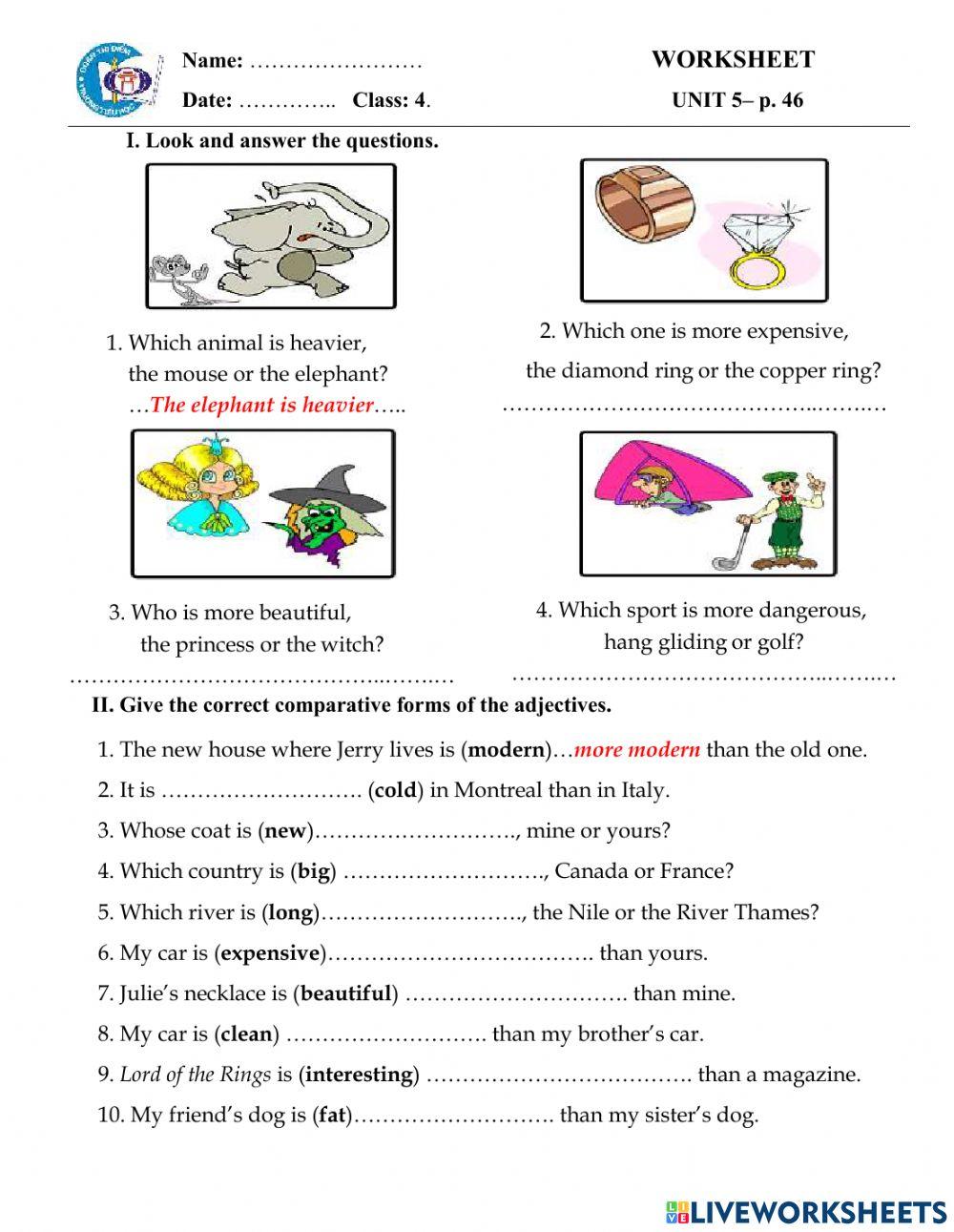 WS KB4 Unit 5 - page 46.1