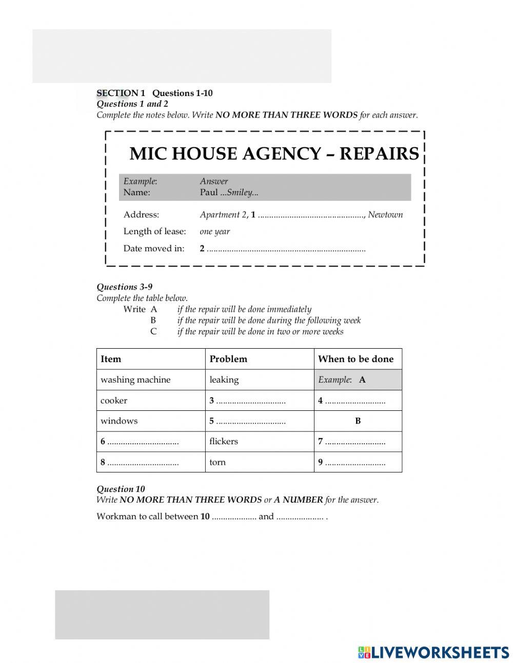 Pre listening extra 45