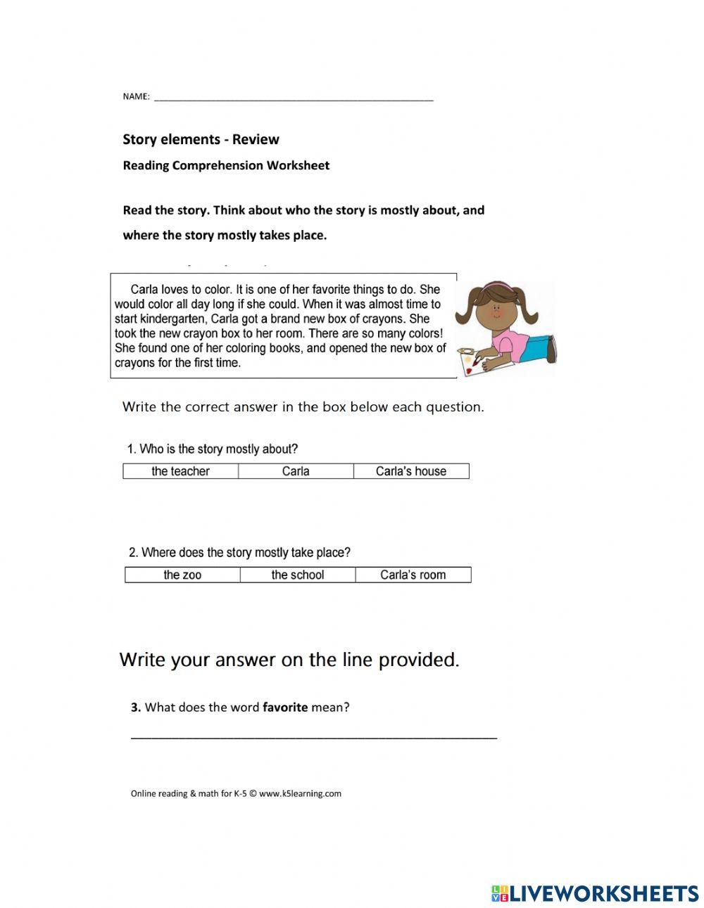 Character and Setting