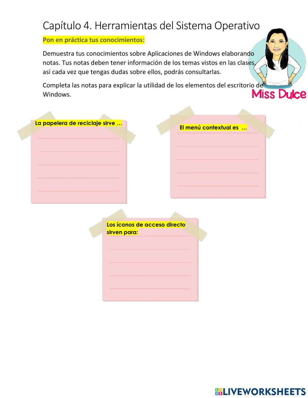 Test Herramientas del sistema Operativo