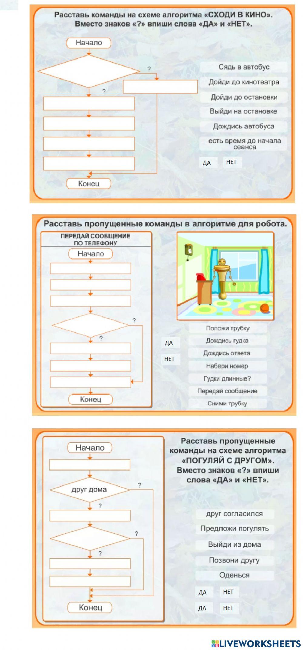 Алгоритм ветвления