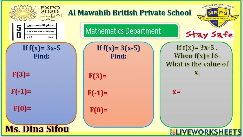 Functions