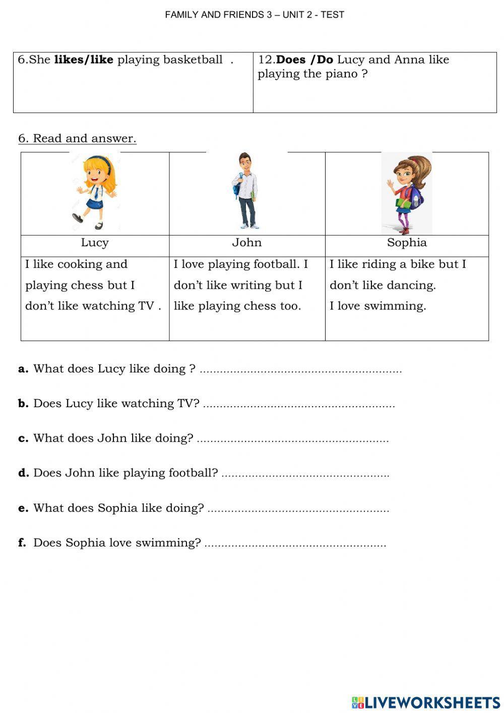 Family and friends 3