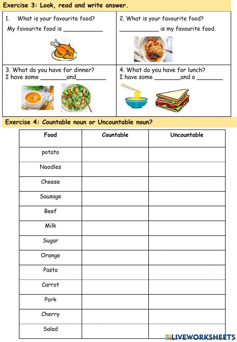 Movers- What's for lunch?- Lesson 1