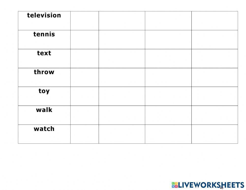 TV-S- Sport & leisure