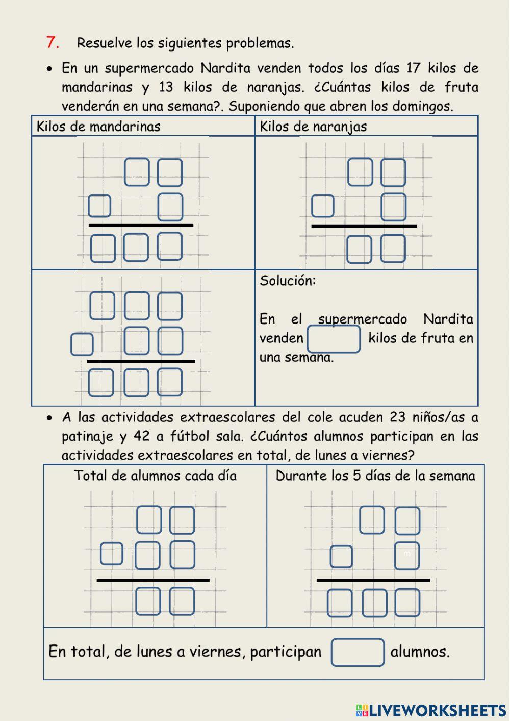 Examen matemáticas enero