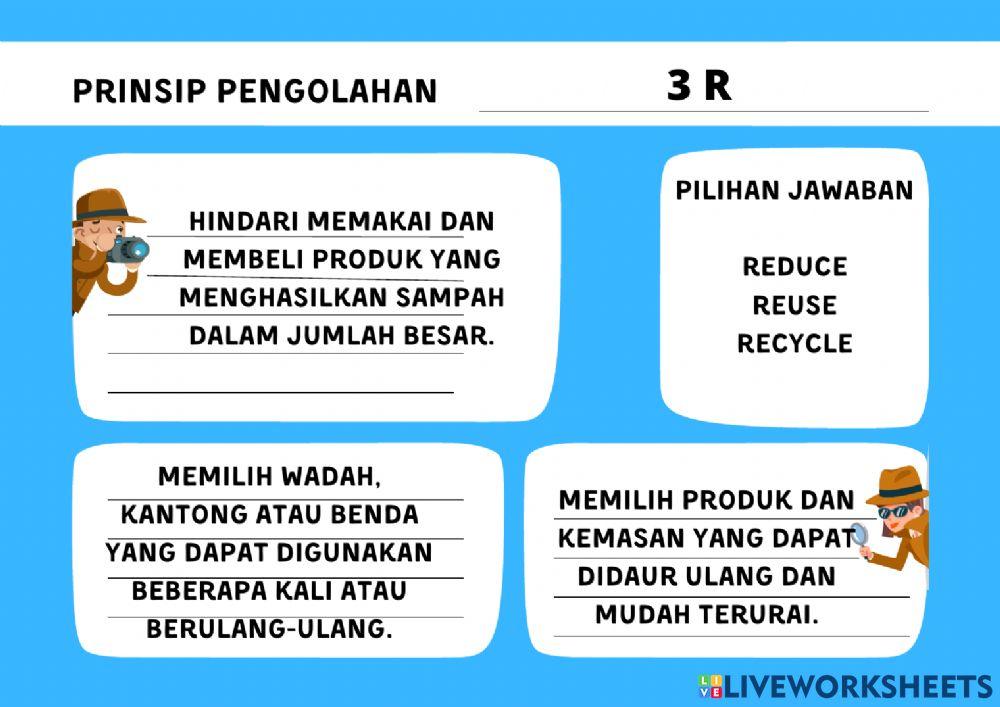 LEMBAR KERJA KERAJINAN LIMBAH BAHAN KERAS
