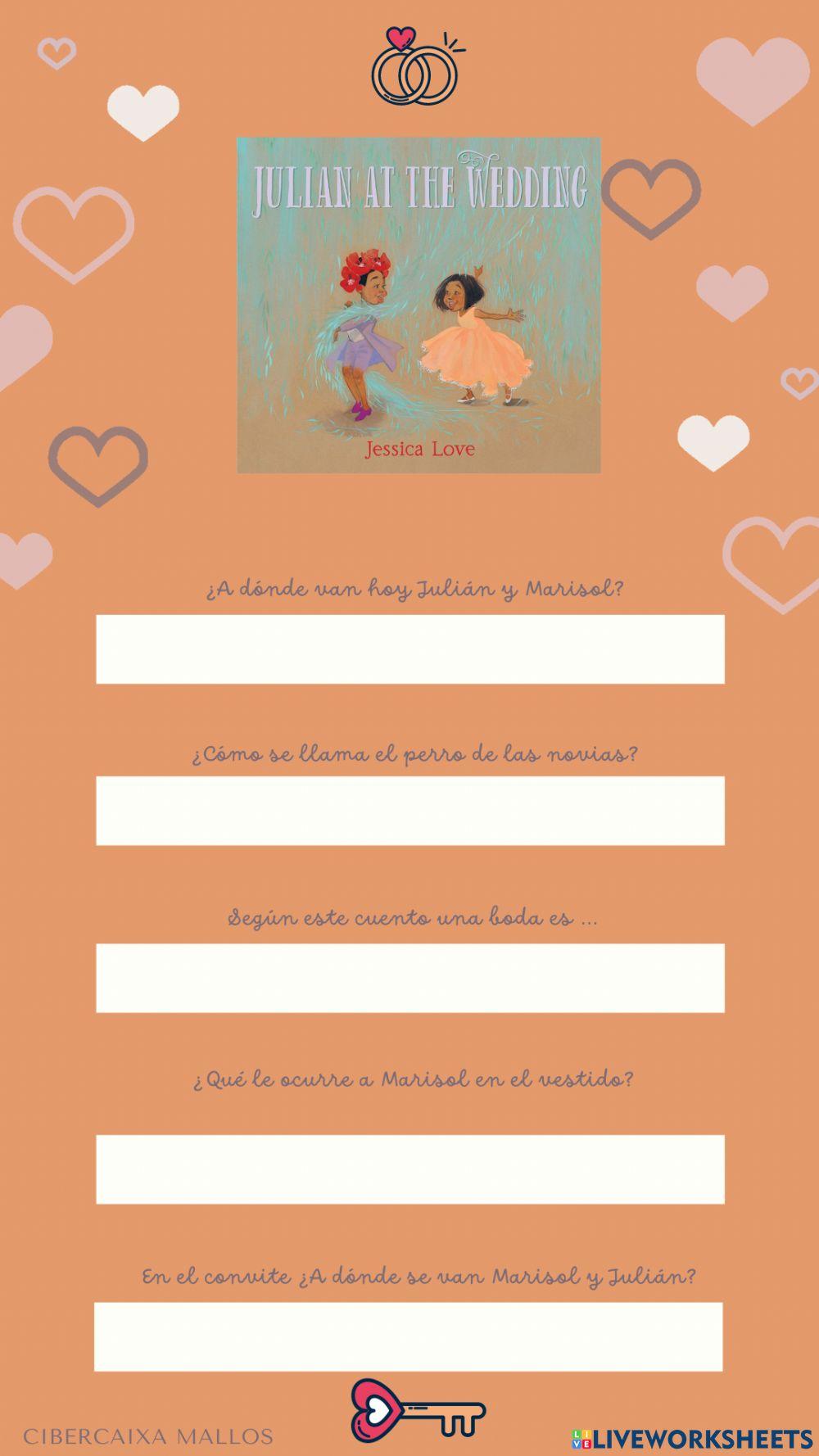 La boda Jessica Love