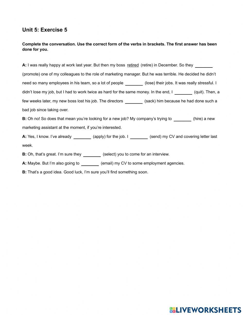 Mindset IELTS 2 - Grammar & Vocabulary Skills Modules - Unit 5 Ex5