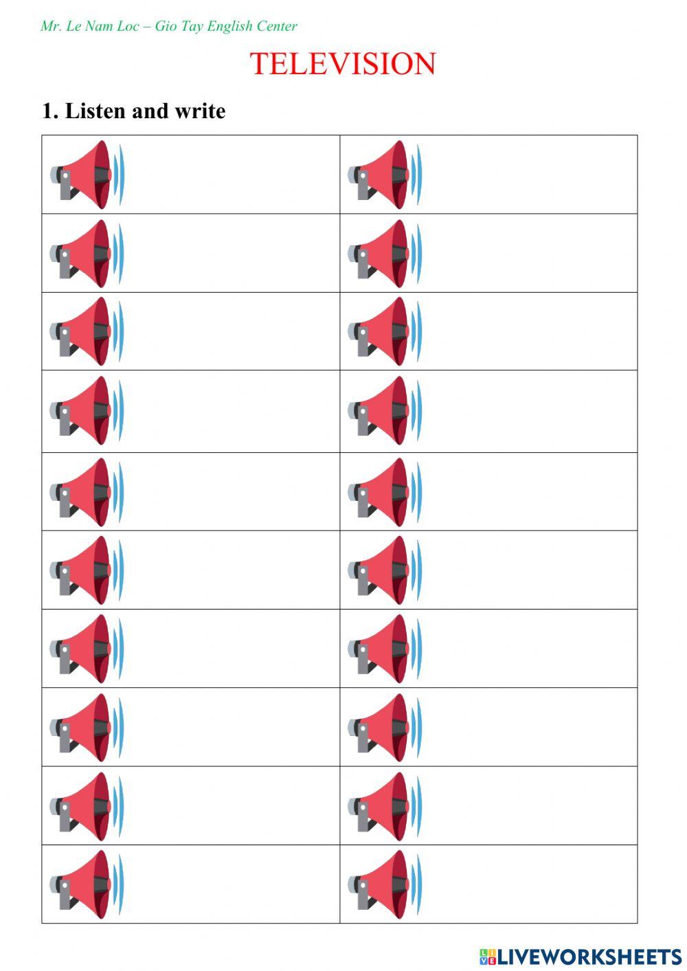 Television Mr. Le Nam Loc - GTEC - Gio Tay English Center