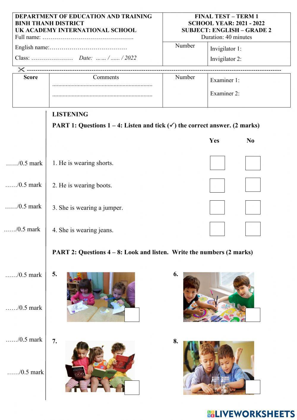 UKA.BT FINAL TEST ENGLISH
