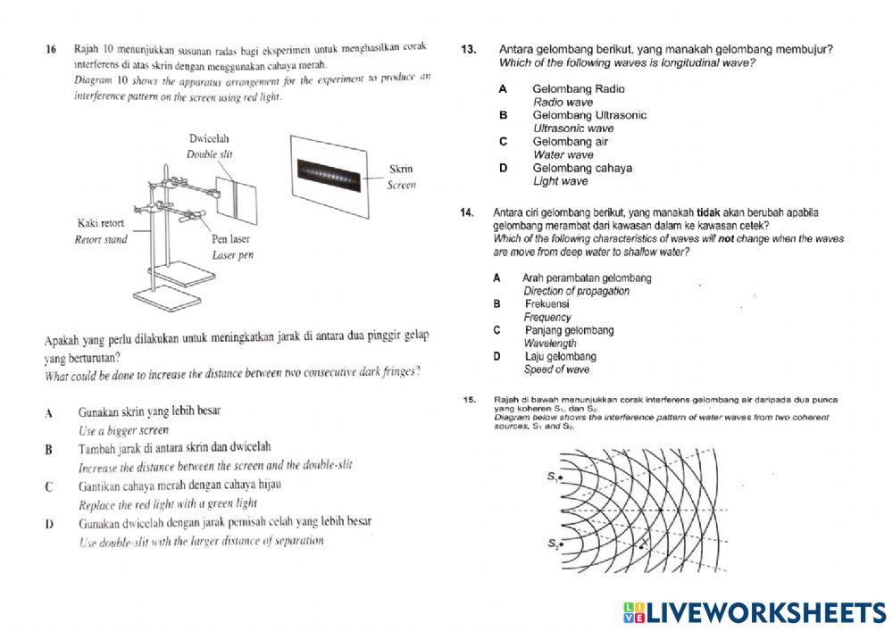 Ulangkaji Bab 5 Gelombang