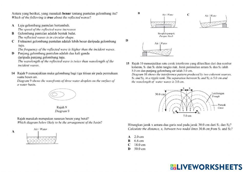Ulangkaji Bab 5 Gelombang