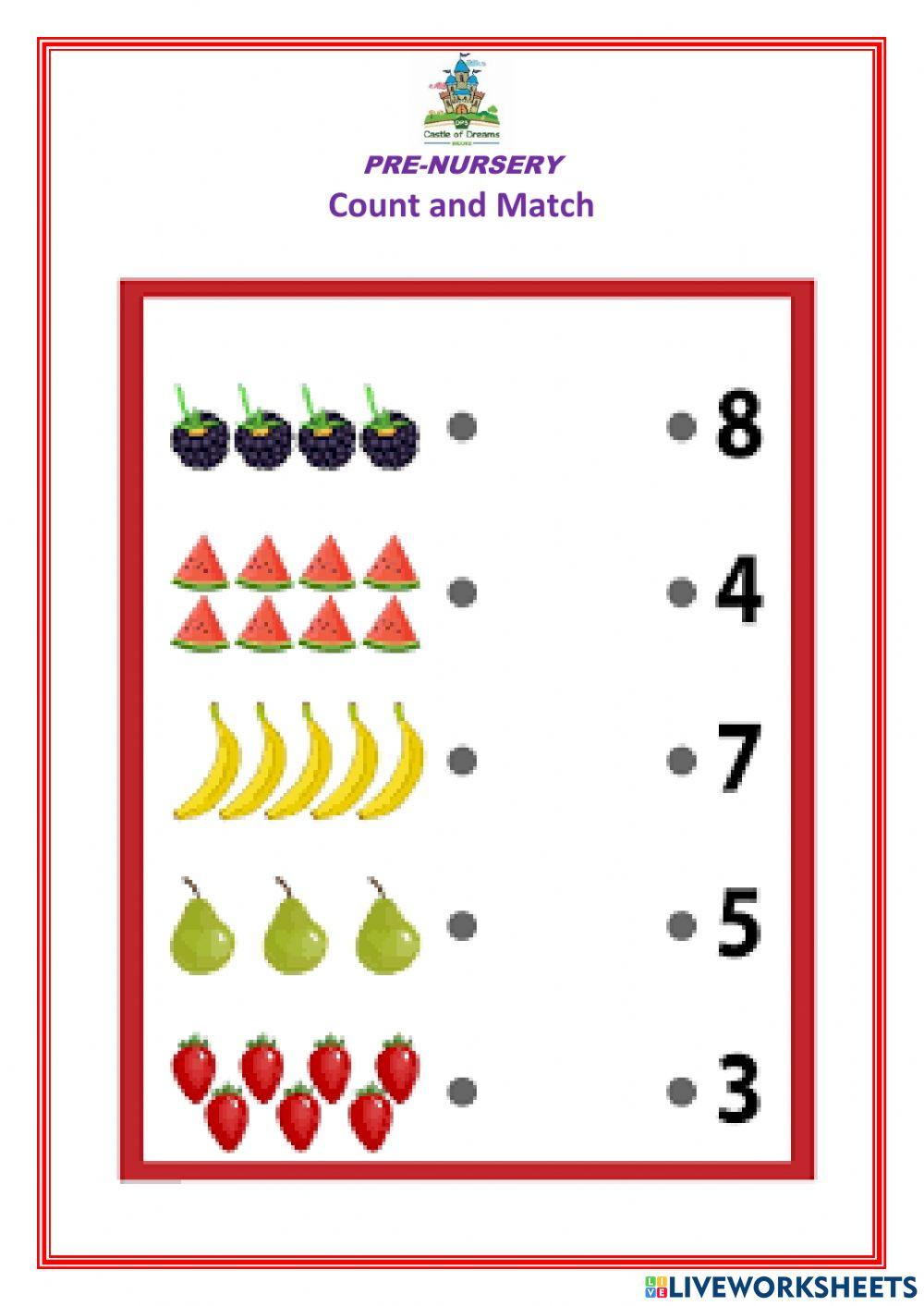 Count And Match