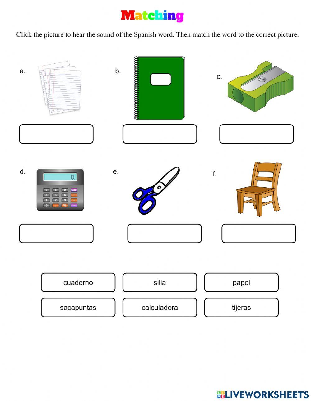 Classroom Objects -2