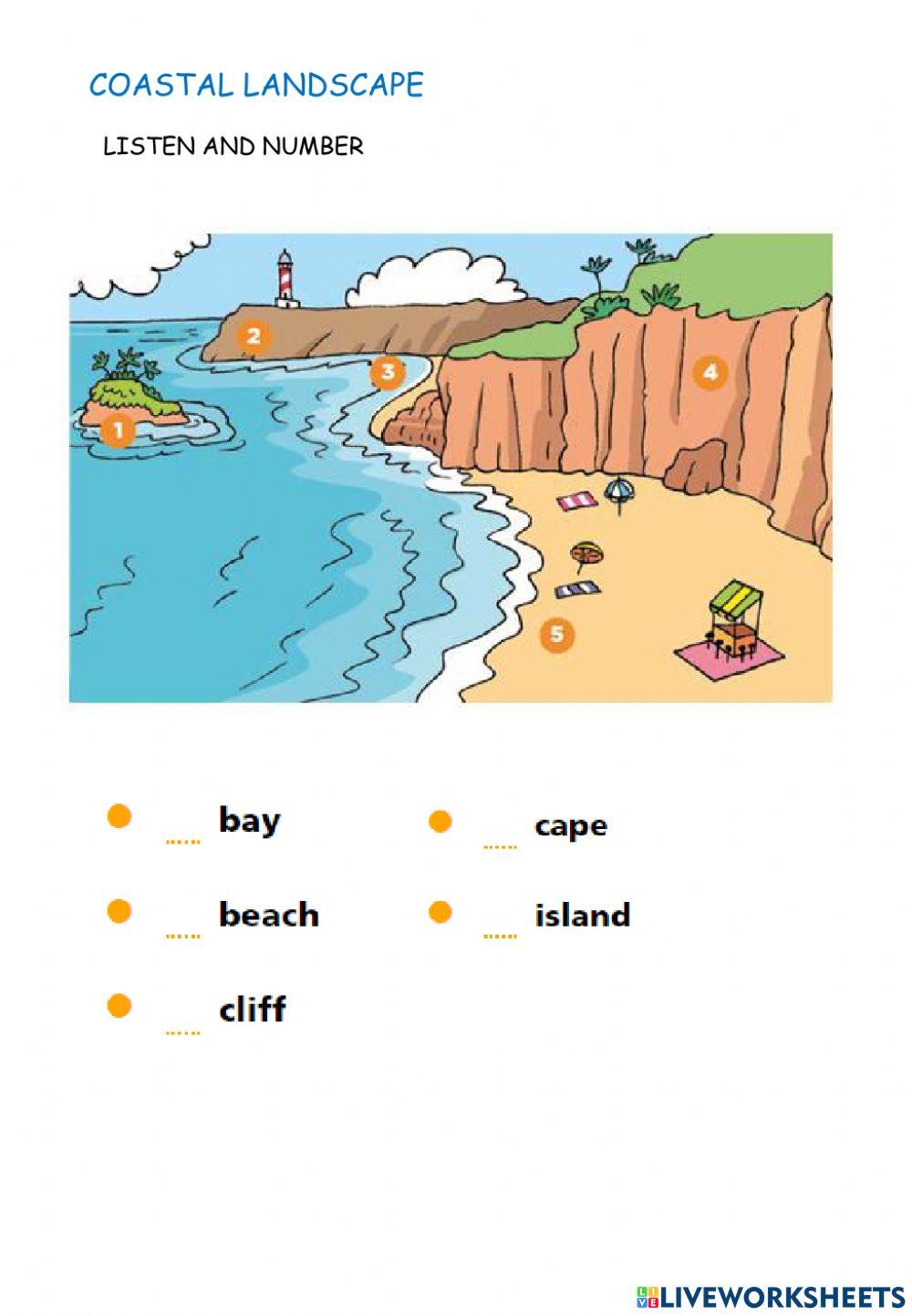 Coastal landscape Coastal landscape