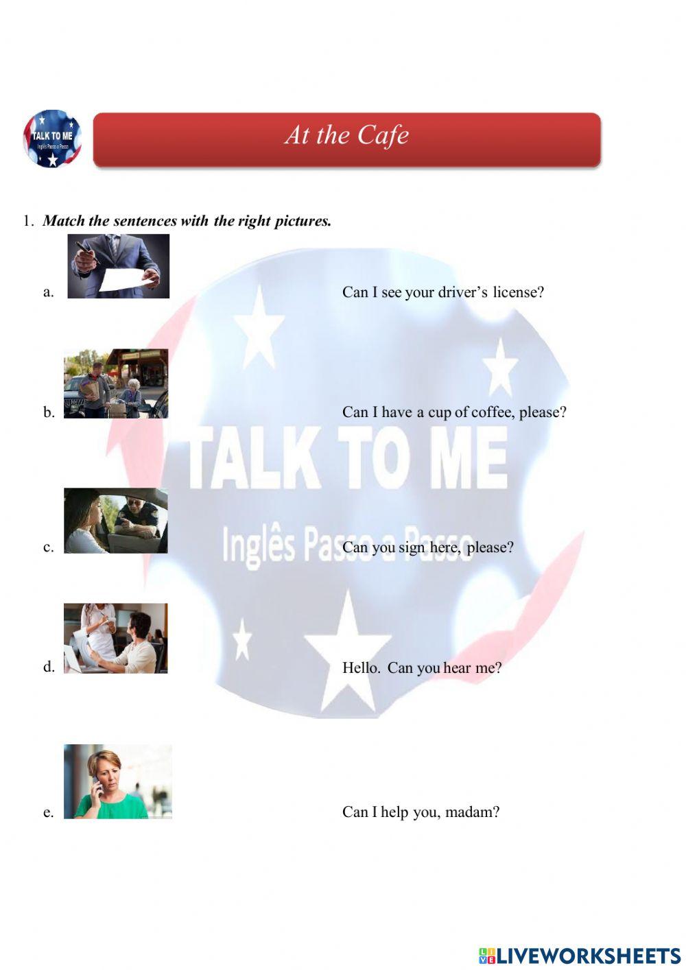 EPISODE 5 - AT A CAFE