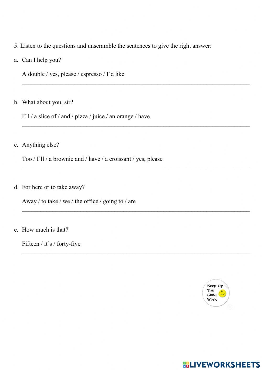 EPISODE 5 - AT A CAFE