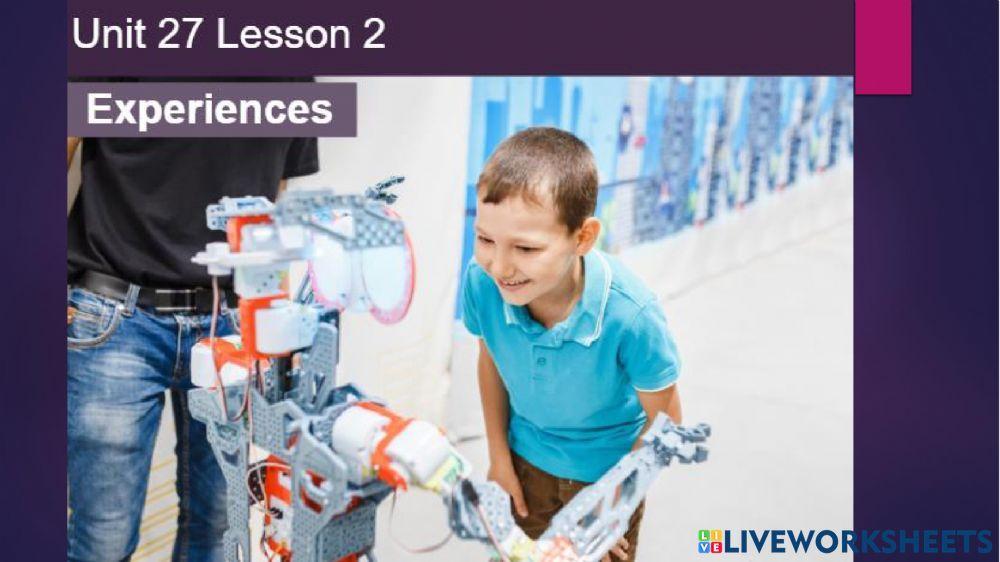 U27 L2 Present Perfect