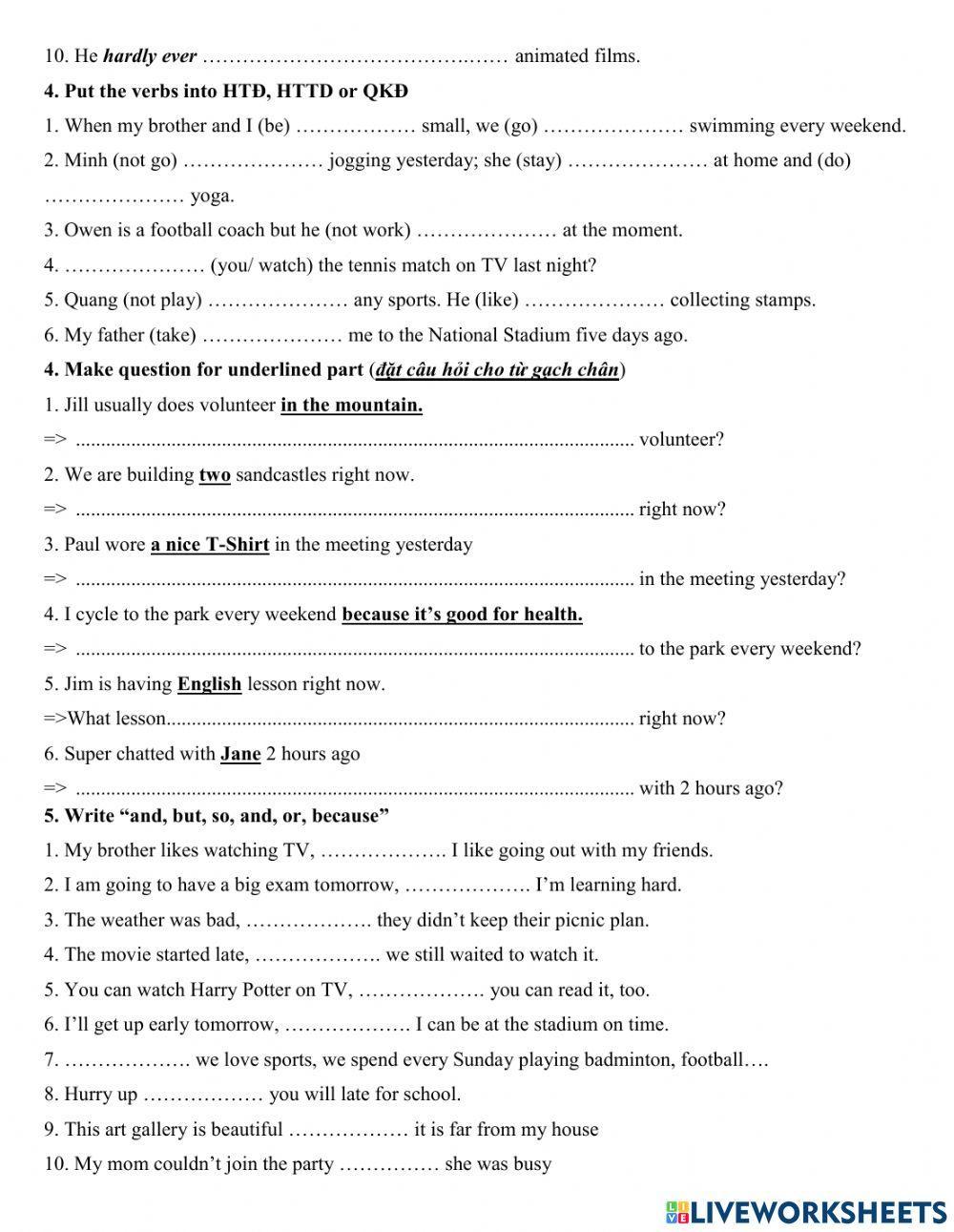 Group 4 - Sports and Games