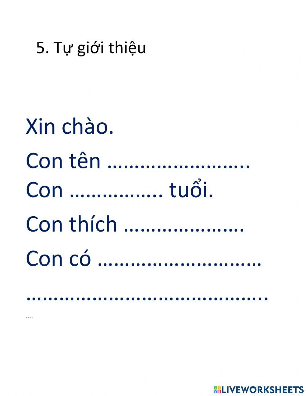 Vietnamese for Expat students