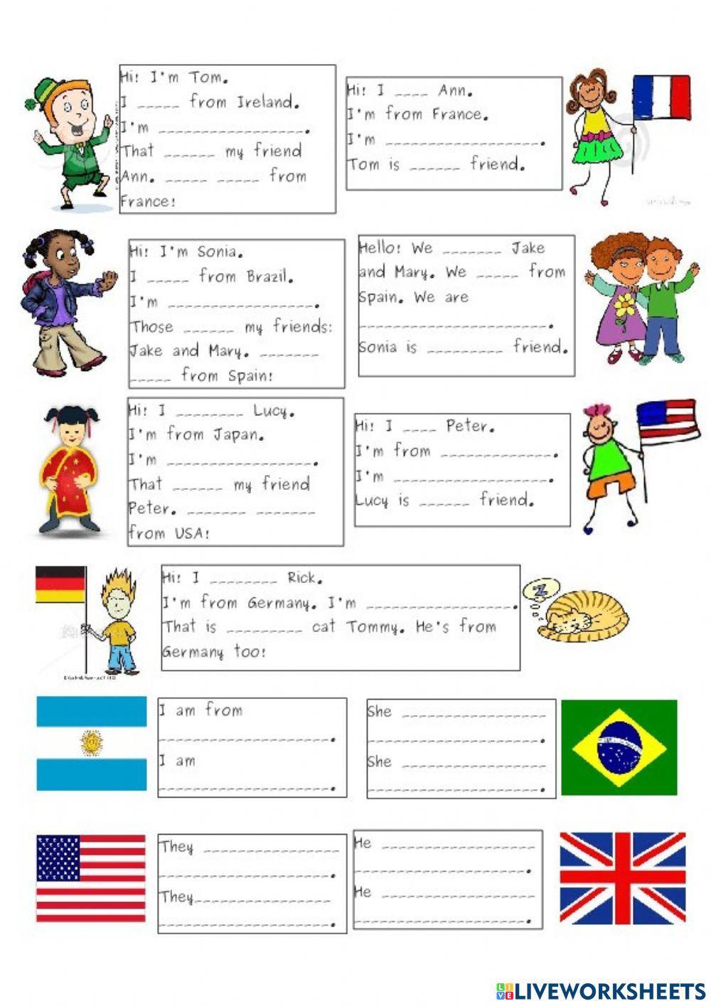 Countries and Nationlities