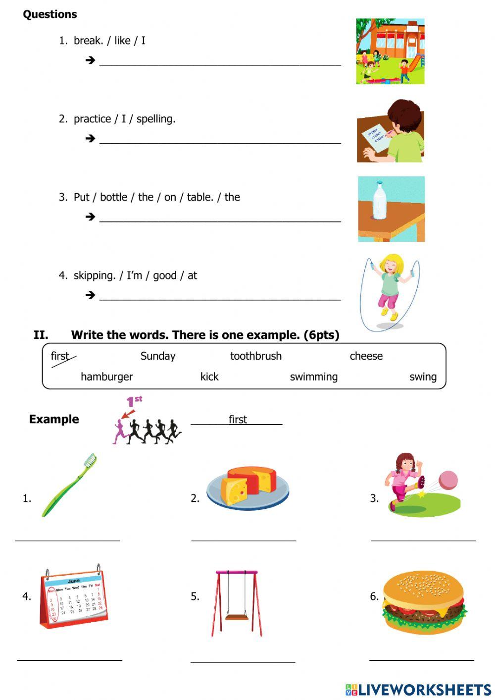 Đề kiểm tra hk 1 lớp 3tc