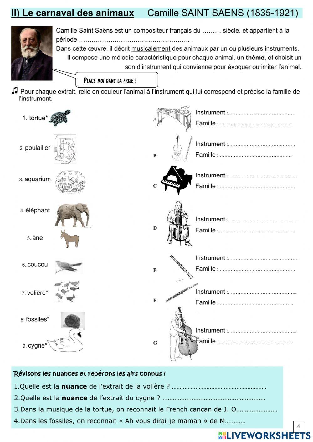 Instruments de musique