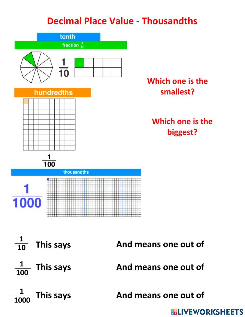 Thousandths place value 1799179 Myoung5B Live