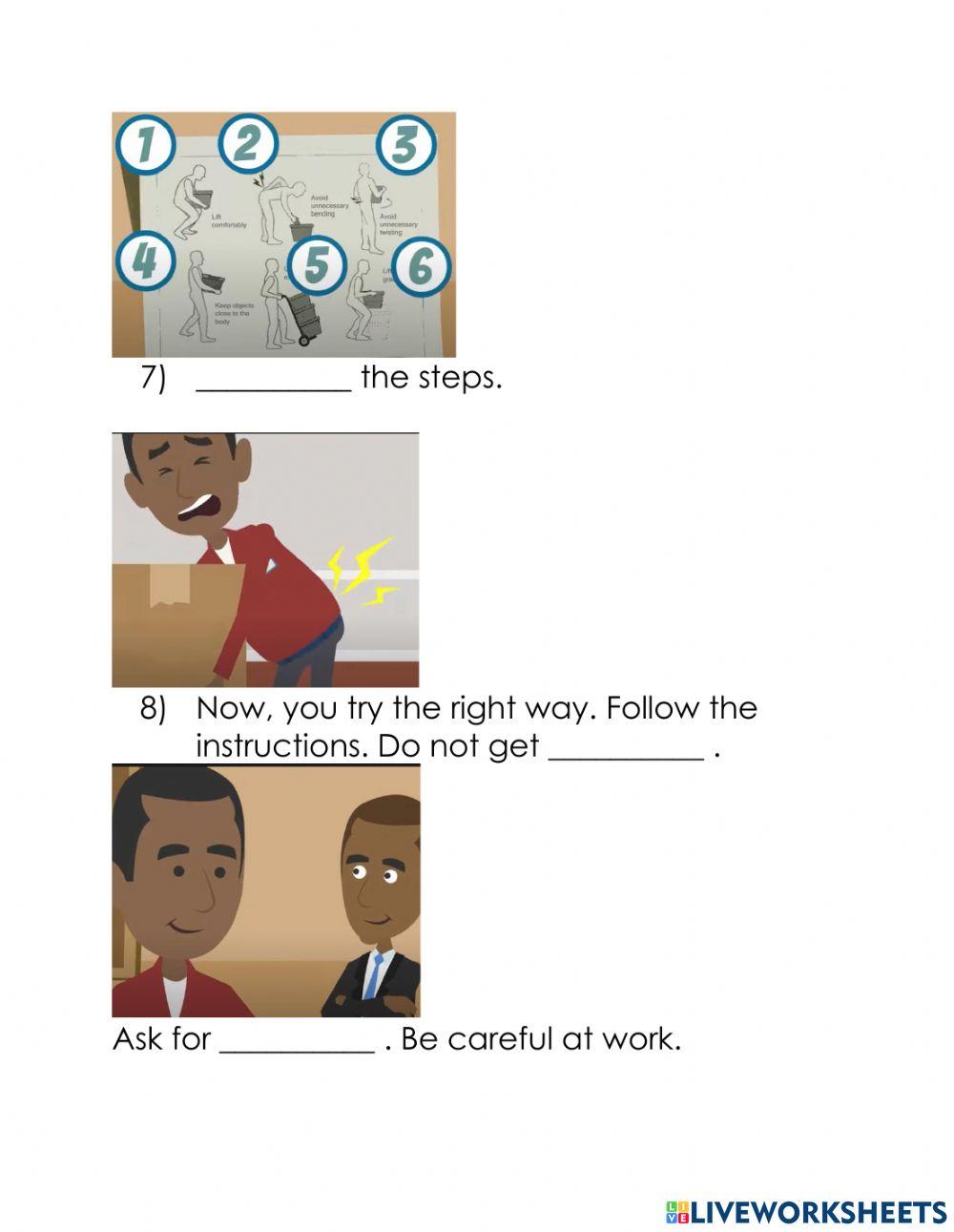 Working Faster Working Safer: Follow Instructions - Alberta Workforce Practice Handout