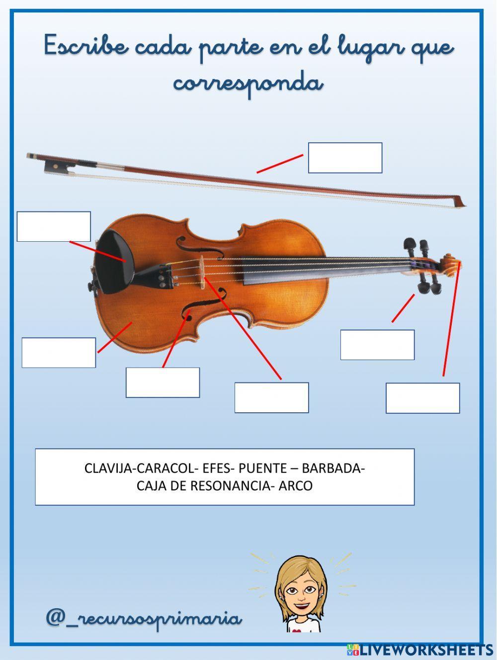 Partes violín