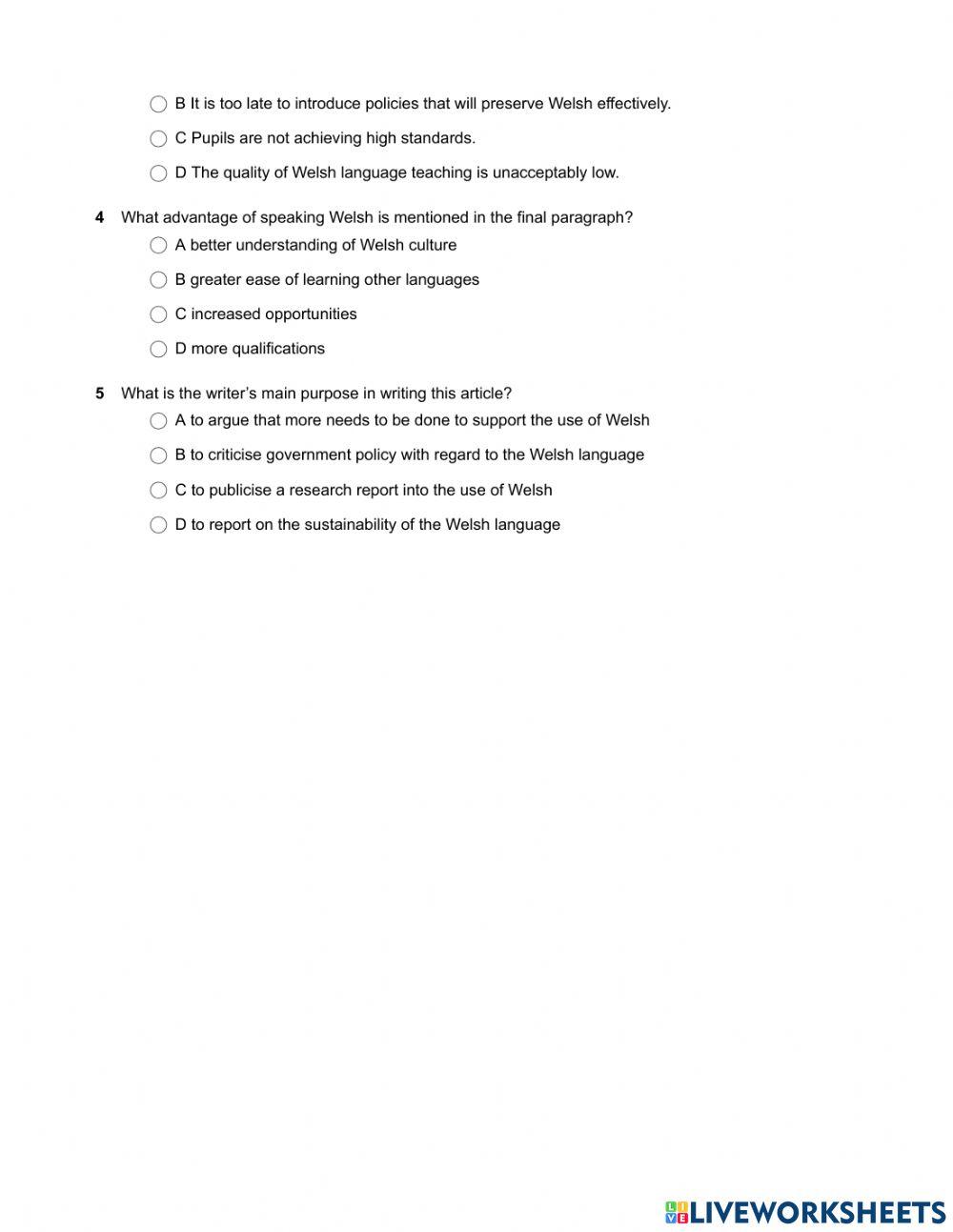 Mindset IELTS 3 - Reading Skills Modules - Unit 8 Ex10