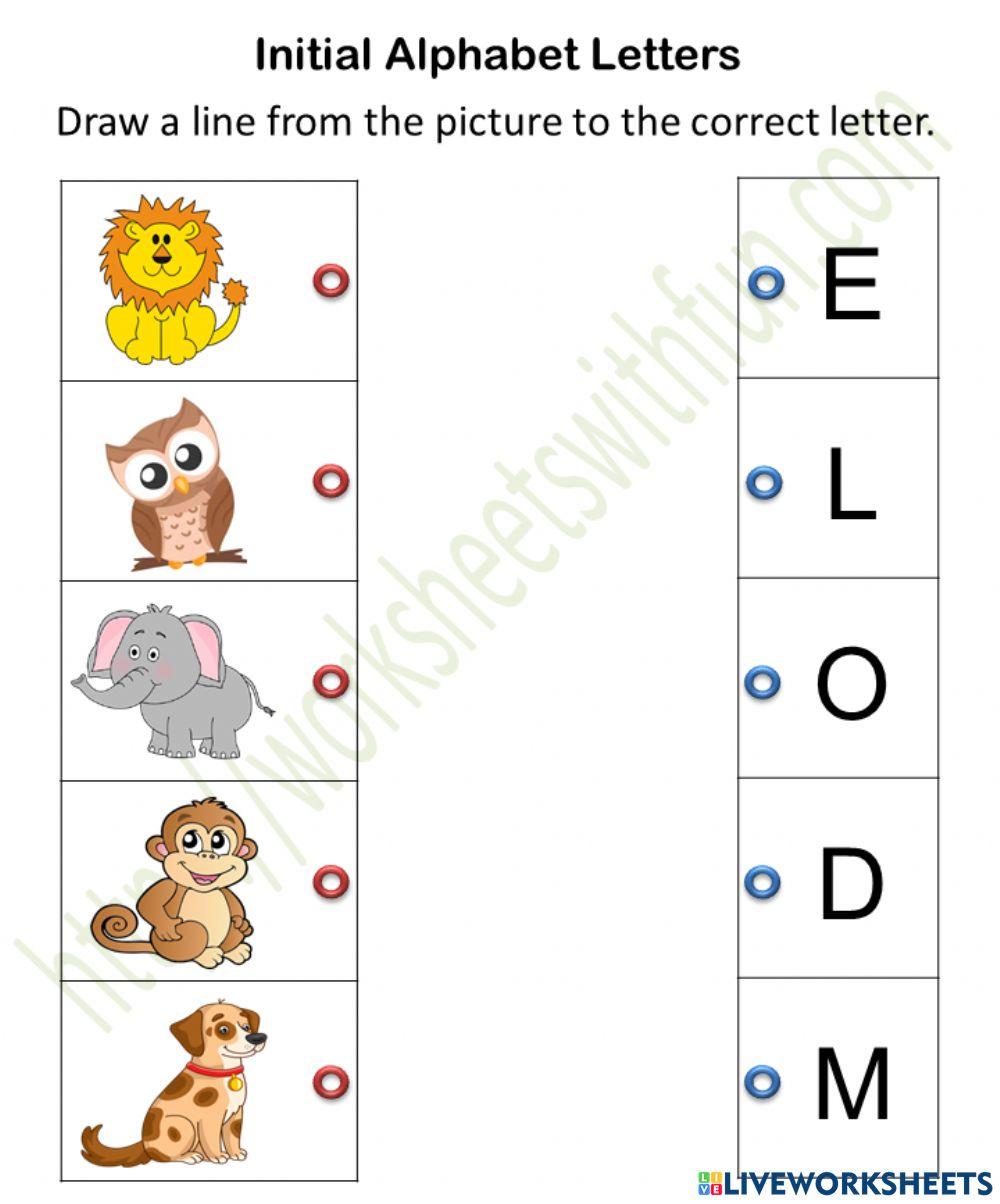 Match the letter with picture Priyankaojha Live
